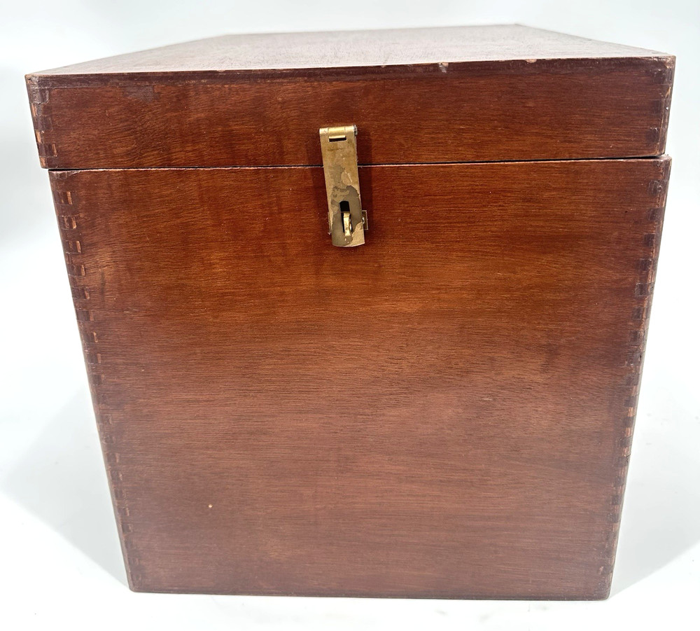 Large Wooden Storage Box (Box Joint) Pasco Student Spectrometer Case