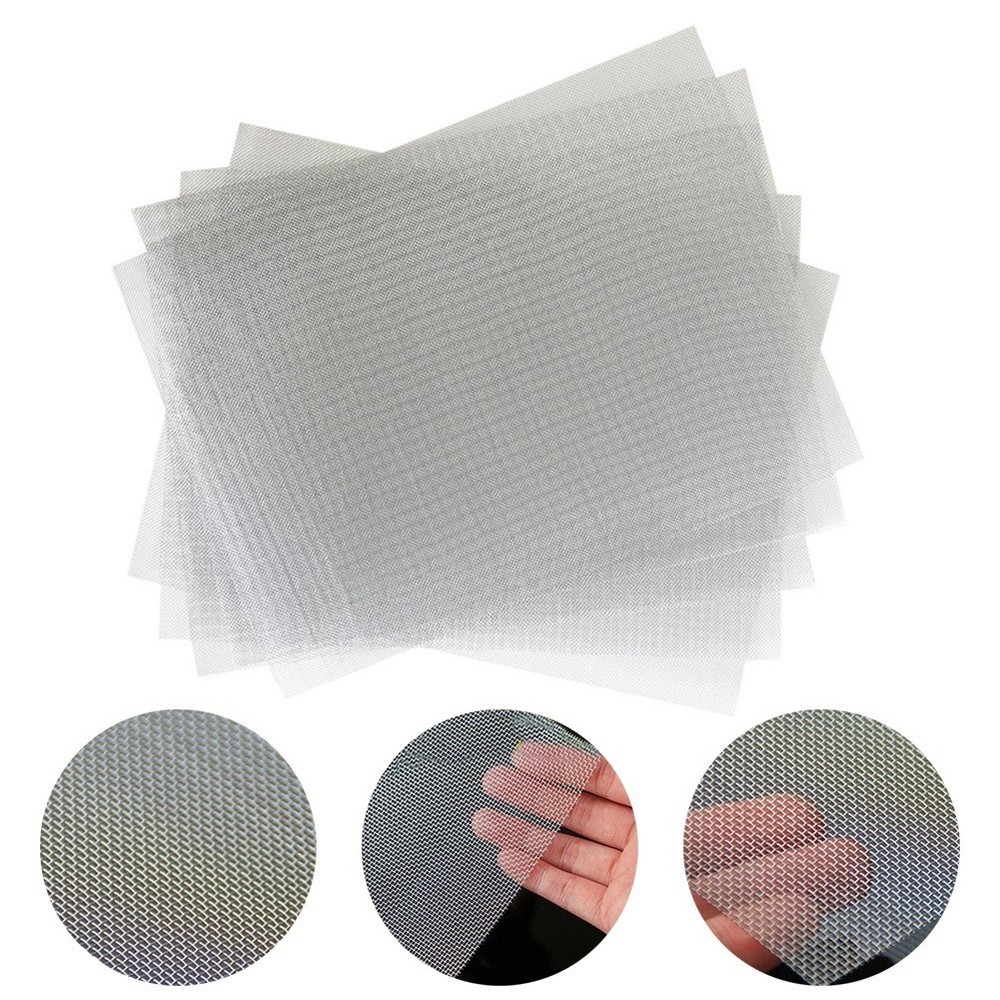 Druable Mesh Net Bumper Easy To Install Crack Plastic Repairing Silver