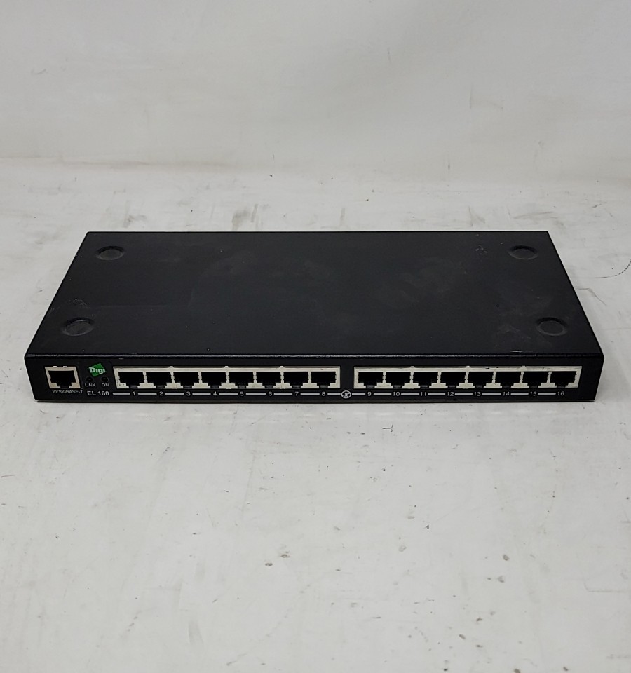 DIGI EL-160 RJ-45 Terminal Server EtherLite 10/100 160 SEE NOTES