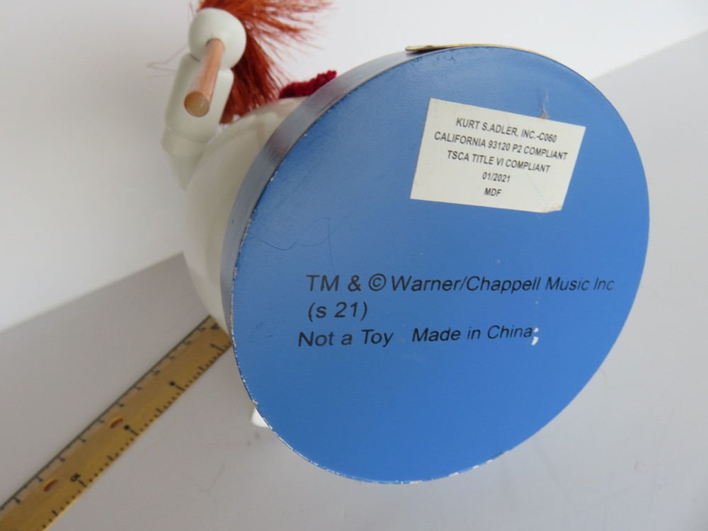 Frosty The Snowman Nutcracker, 10"