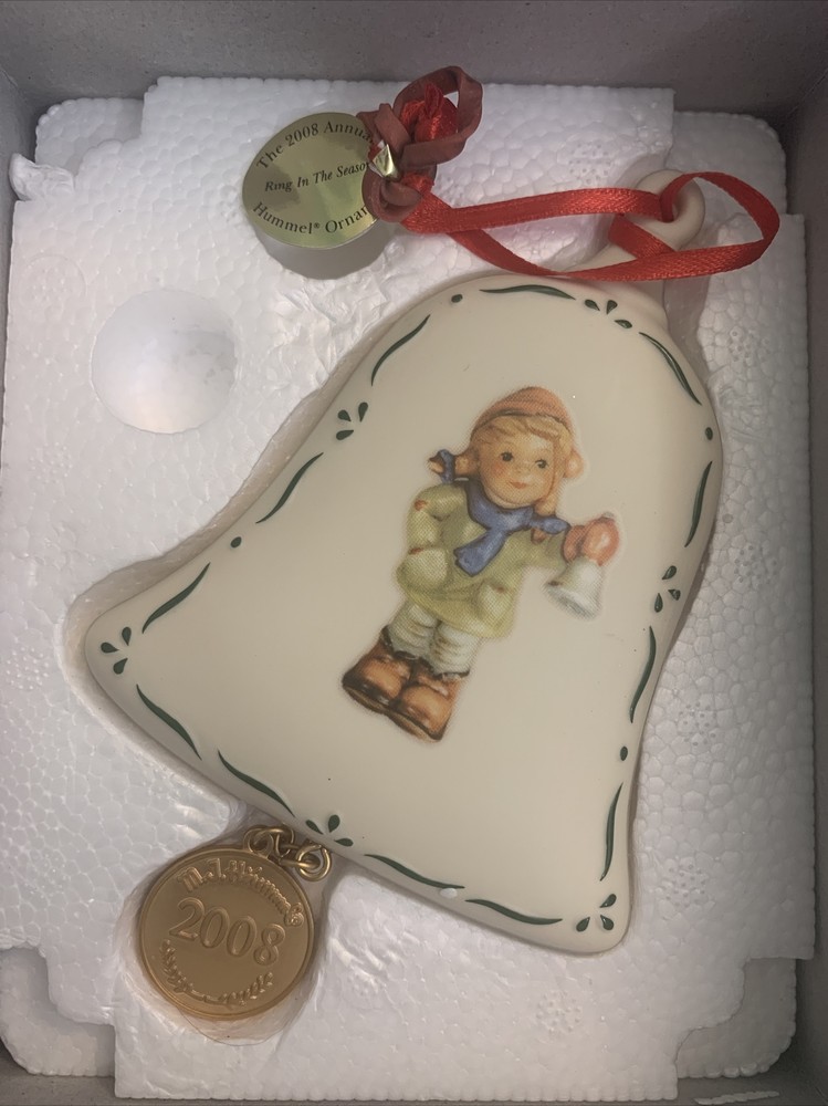 J.M. HUMMEL 2008 CHRISTMAS ORNAMENTS