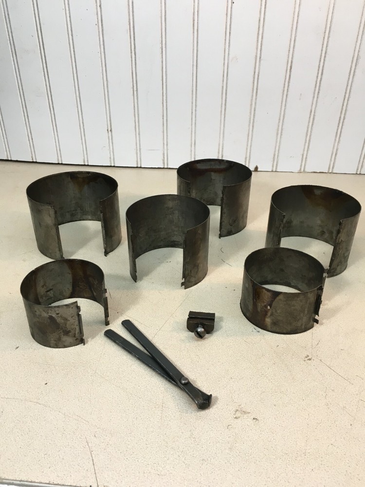 vintage Piston Ring Compressor pliers Set for engines 40s 50s Tool Set