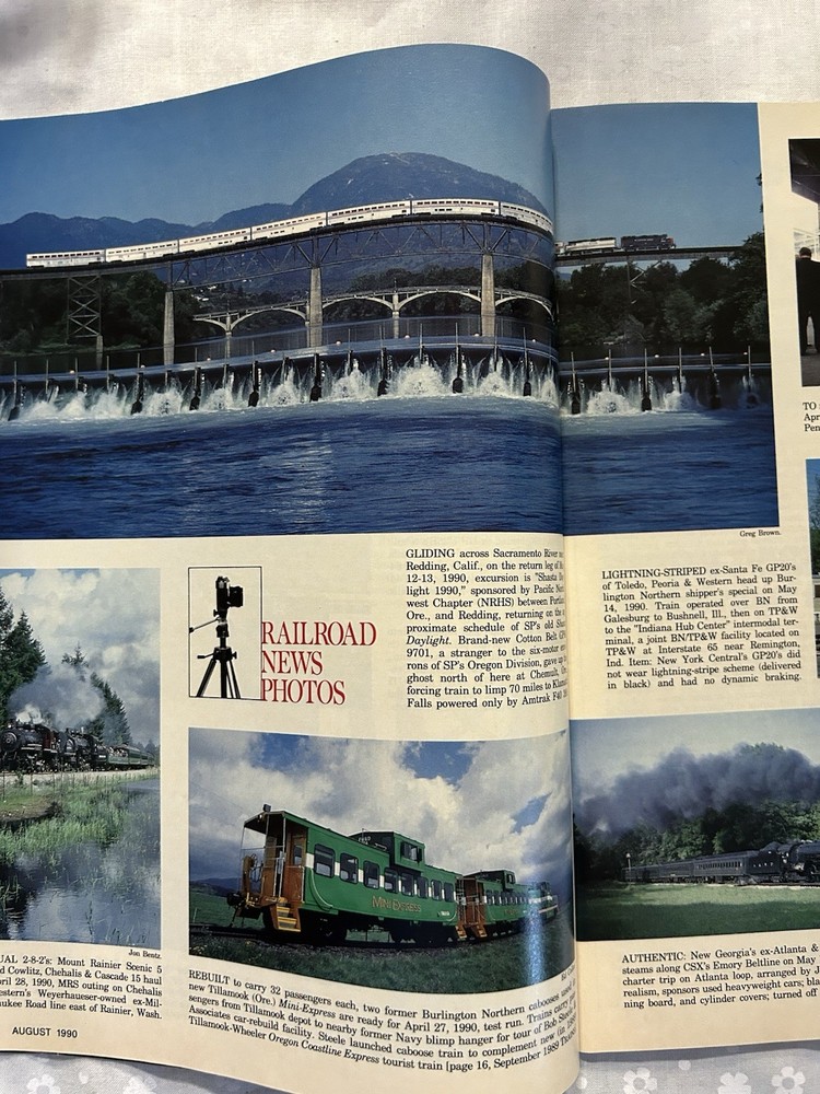 Trains Magazine August 1990