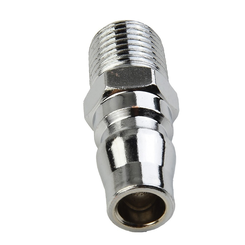 Thread Adapter Air Fitting Coupling Silver Thread (20PM) W:15 H:15 L:50