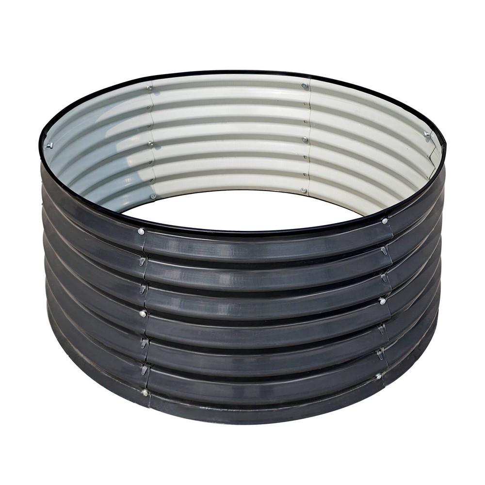 Jack 800 x 450mm Round Raised Garden Bed
