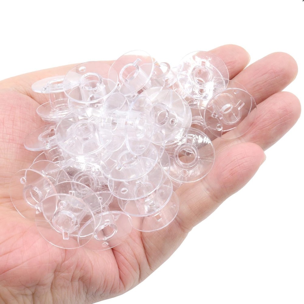 30Pack Plastic Sewing Machine Bobbins for Brother