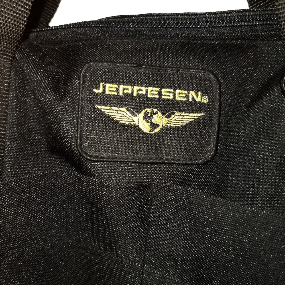 Jeppesen Flight Bag w Flight Tag Pilot or Student Aviator Headset Flight Tools