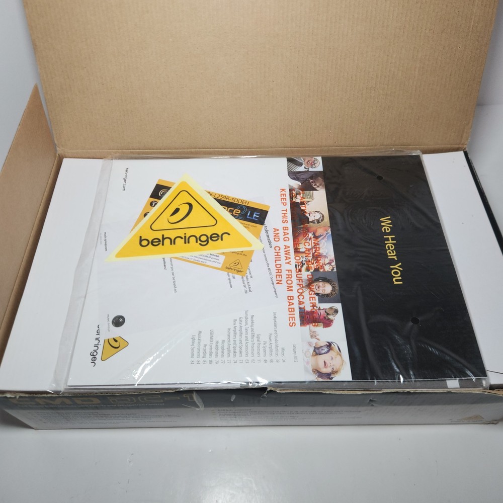 Behringer CMD DC-1 New in box Sealed Complete