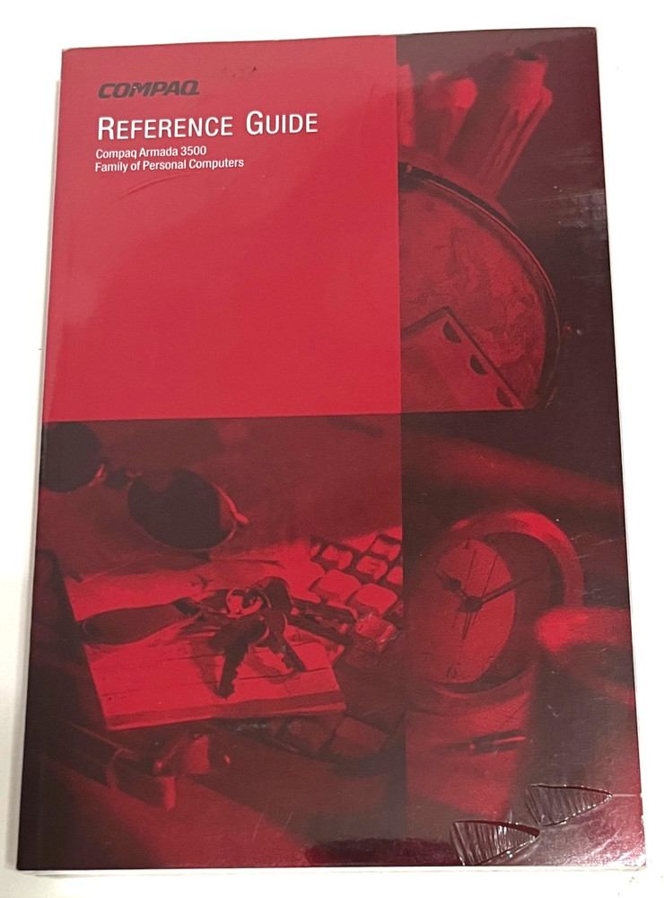 COMPAQ Computer Personal Armada 3500 Reference Guide Manual 1998 Shrink-wrap