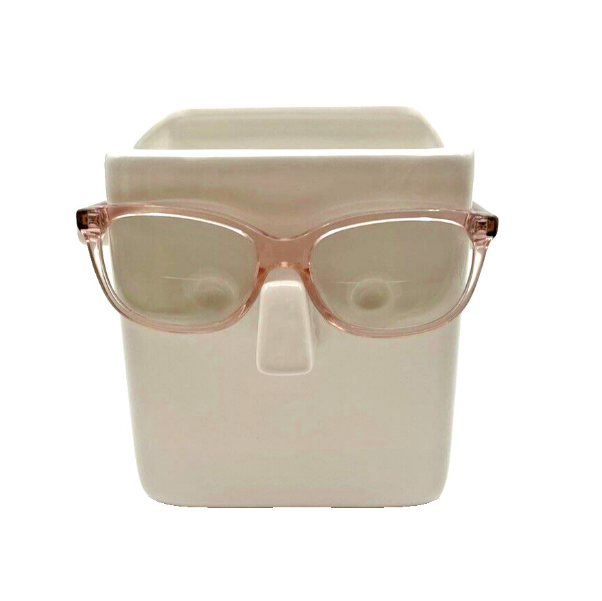 30 Watt White Ceramic Eye Glass Rest & Face Planter