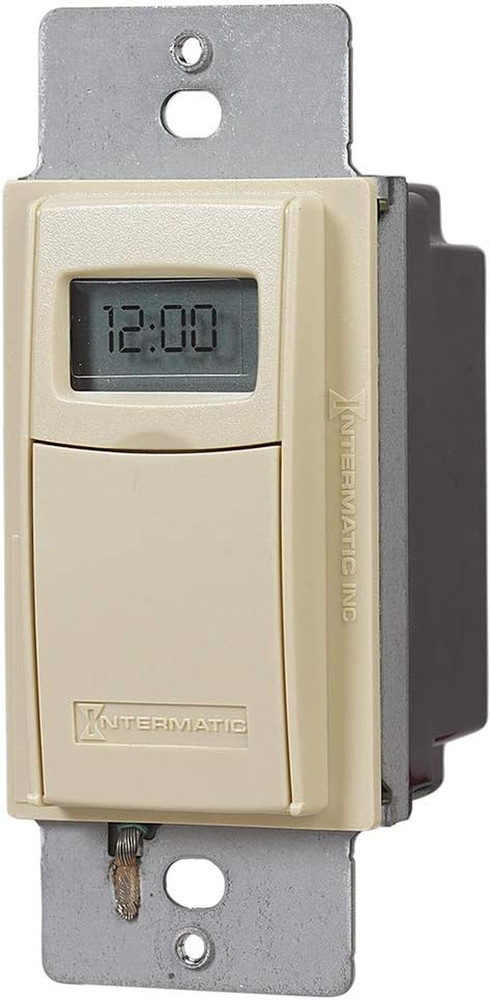 EI600C 7-Day Astronomic Timer Switch - Ivory, Single-Pole/3-Way