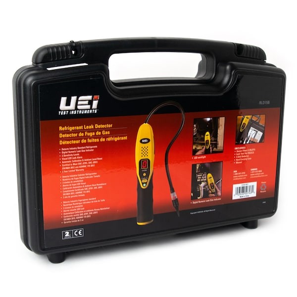 Uei Test Instruments Rld15b Refrigerant Leak Detector W/ Solid Electrolyte