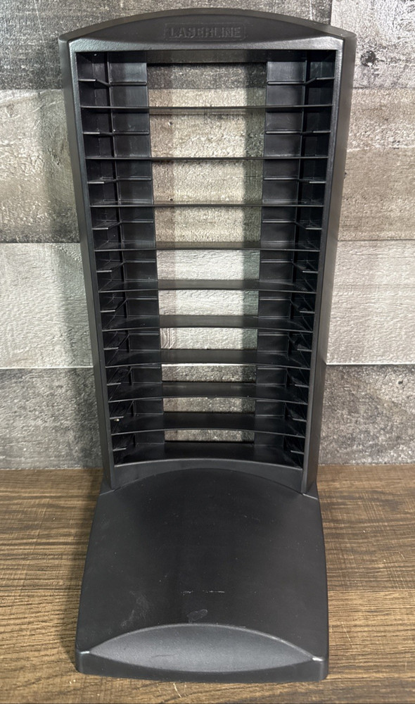 Laserline / 20 CD Storage Tower / Book-End Style