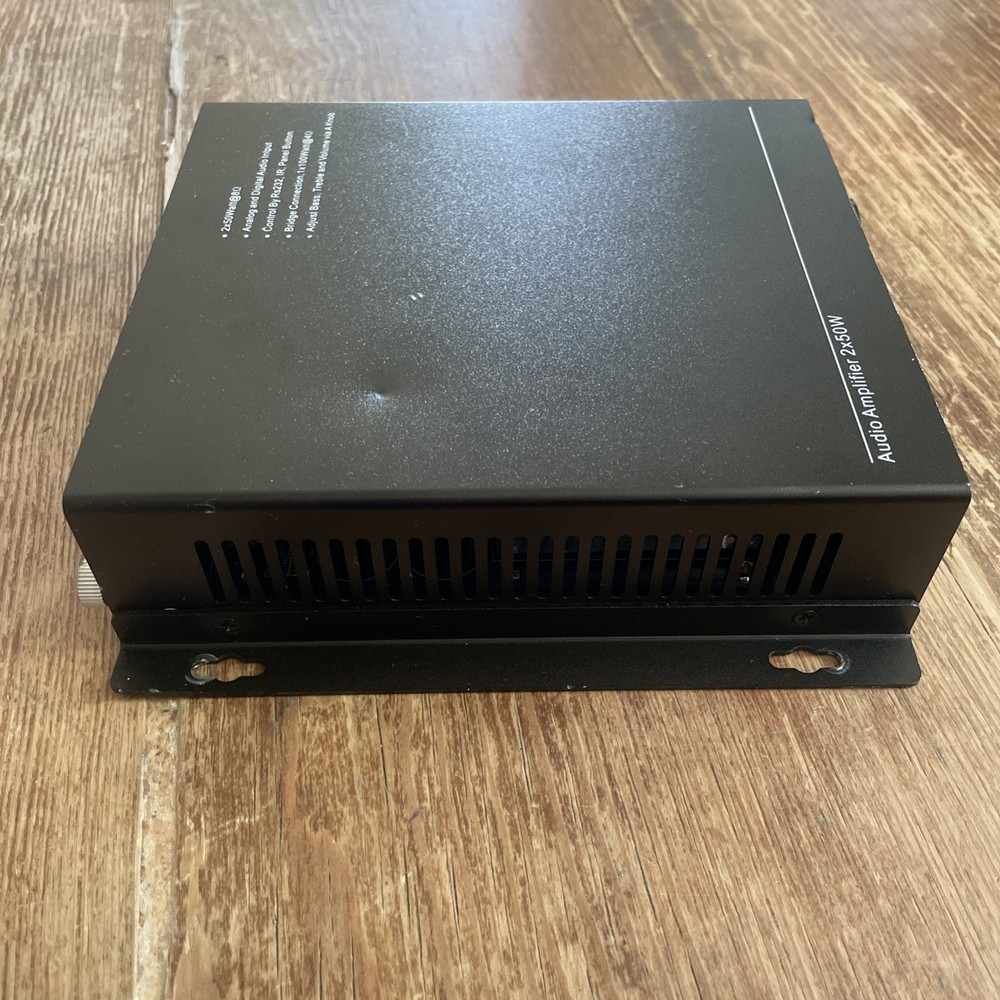 Audio Amplifier 2x50W Analog and Digital