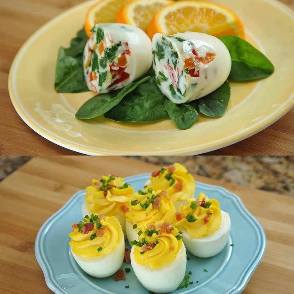 Versatile Egg Cooker - Make Soft, Hard Boiled, and Scrambled Eggs Effortlessly