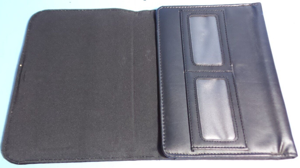 LINCOLN BLACK LEATHER CASE FOR OWNERS MANUAL OPERATORS GUIDE USER GUIDE