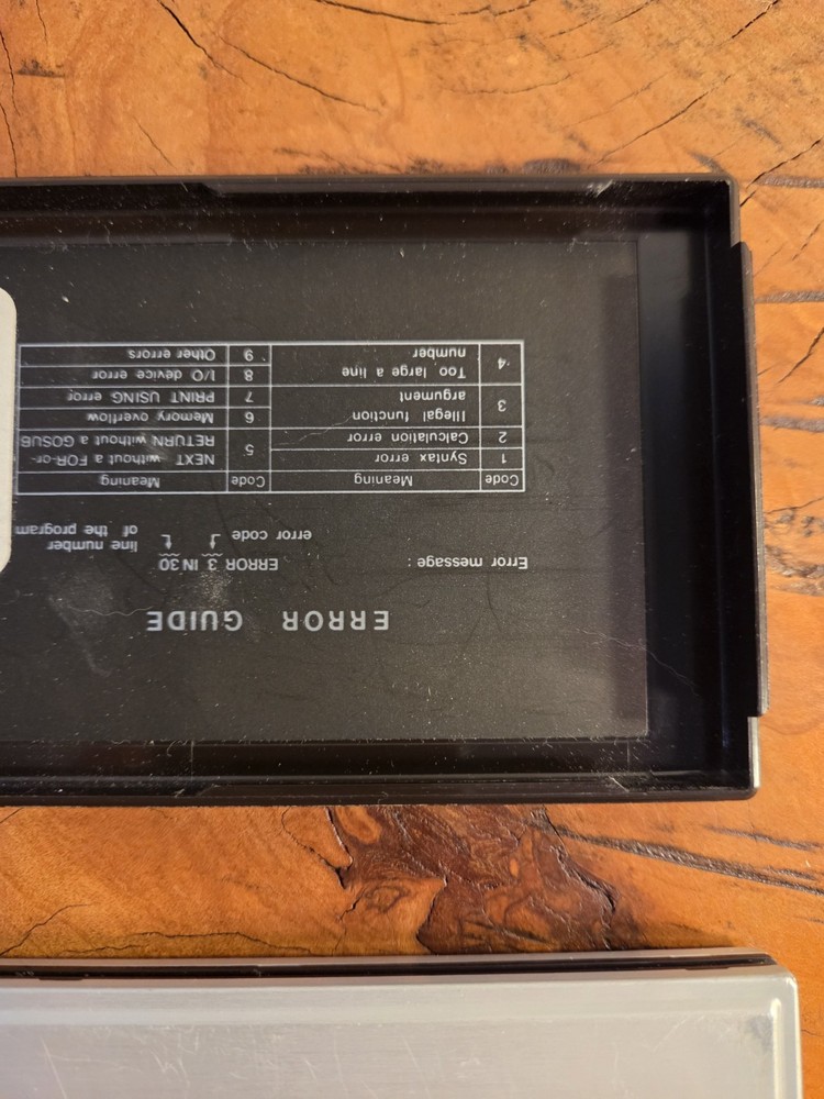 Sharp EL-5500 II Scientific Calculator and BASIC Computer, works great!