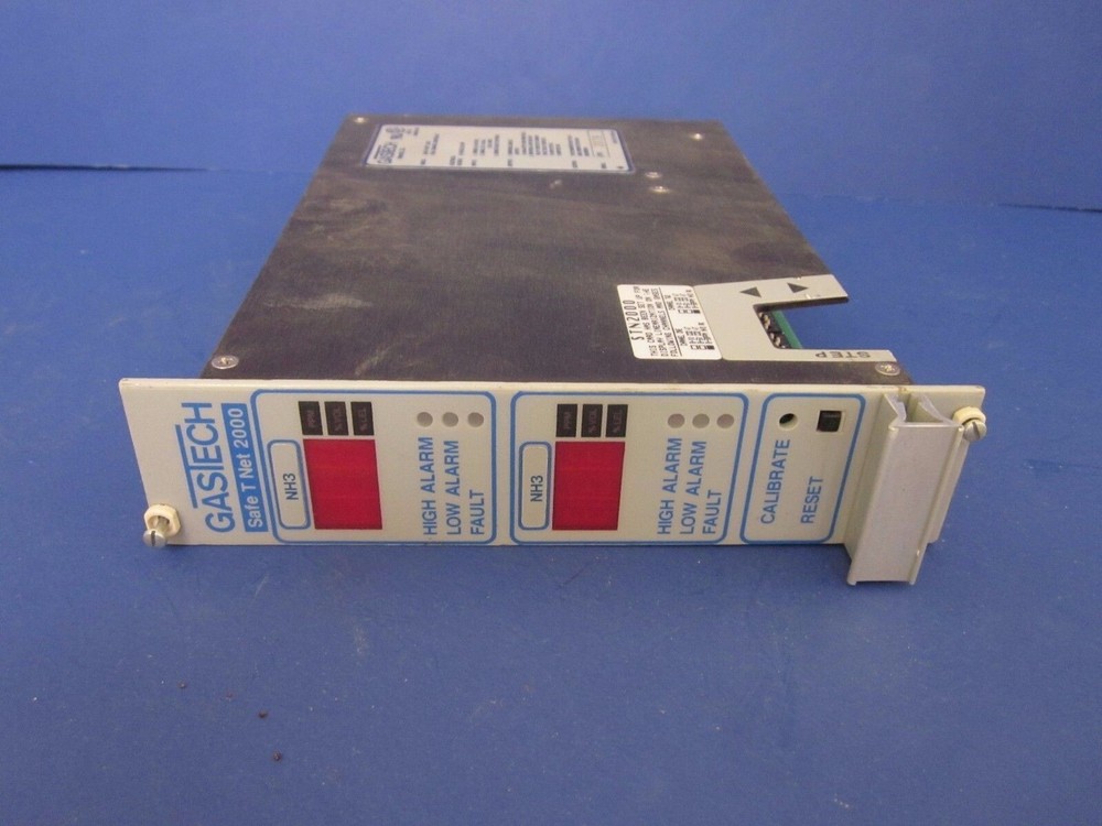 GasTech Safe-T-Net 2000 Dual Channel Controller Module, Used