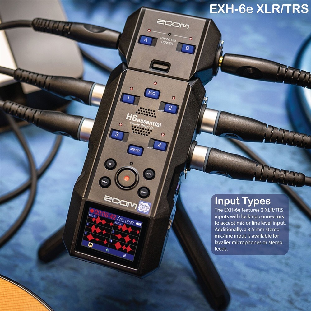 Zoom EXH-6e XLR/TRS Capsule Bundle