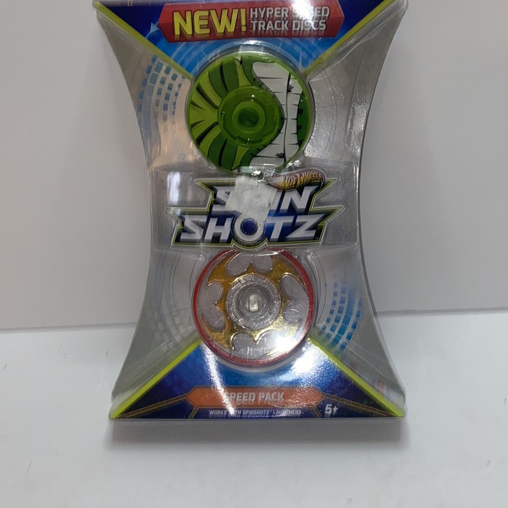 Hot Wheels Spin Shotz Hyper Speed Track Discs BATMAN Speed Pack  Hulk