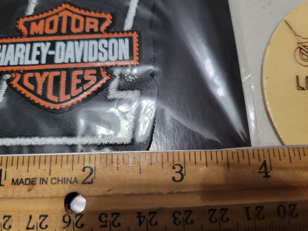 Harley Davidson #1 Leather Motorcycle Biker Patch Sew On Vest Jacket