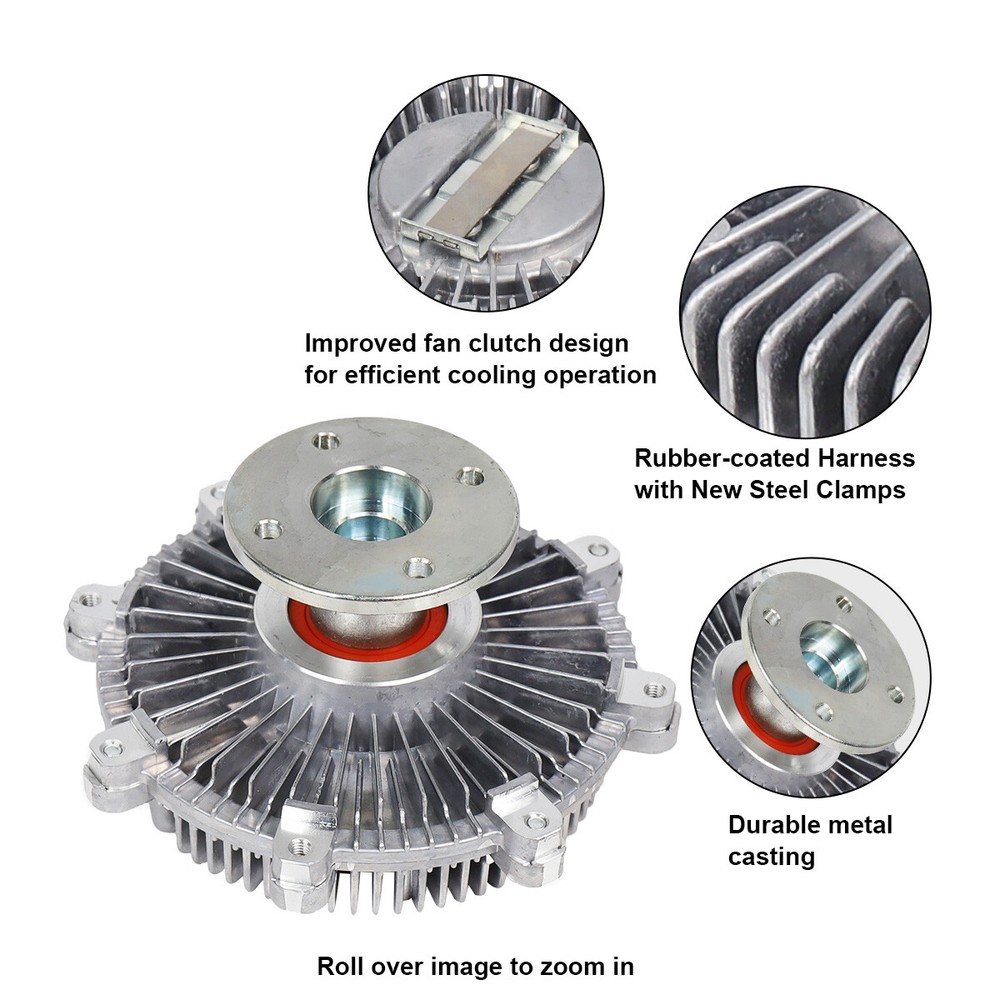 Engine Cooling Fan Clutch for Nissan Pathfinder Frontier Xterra 4.0L 2005-2012