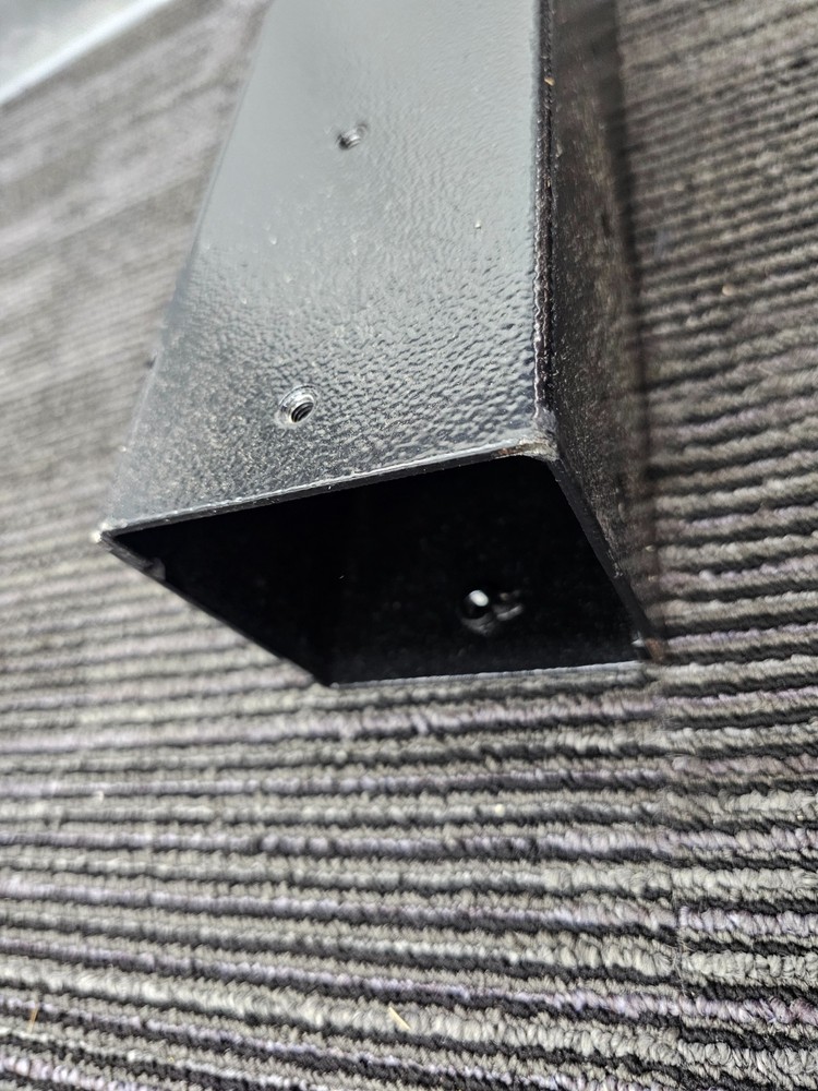 Mail Boss Post Depth Extension 17" Length Replacement Heavy Duty Black Epoch