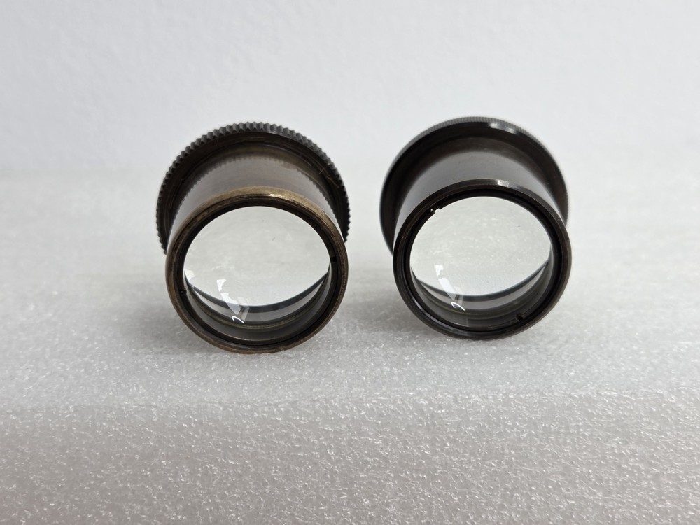 Pair of Vintage Microscope Eyepieces/ Oculars.