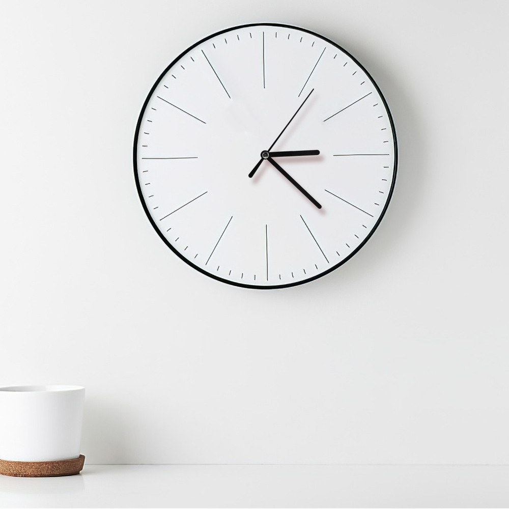 Wall Clock Movement Mute Clock Hands Plastic Mechanism Replacement Part Kit