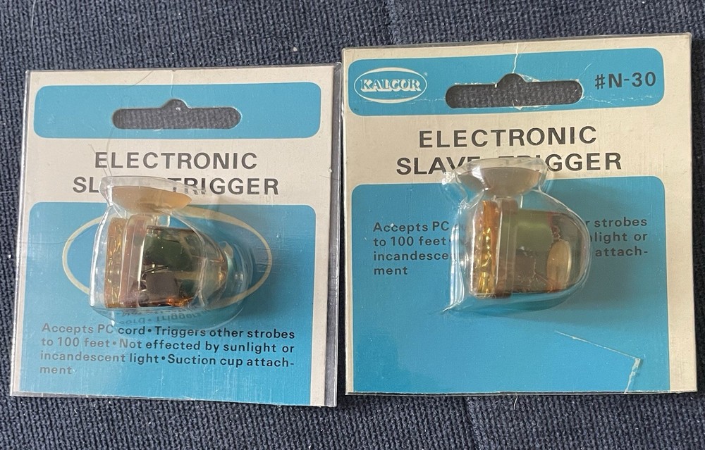 VINTAGE Kalcor Electronic Slave Trigger In Original Packaging NEVER USED