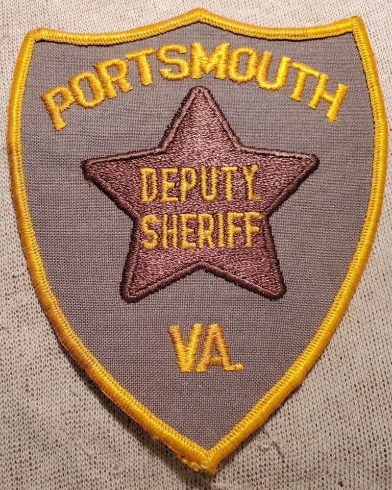 VA Portsmouth Virginia Sheriff Shoulder Patch