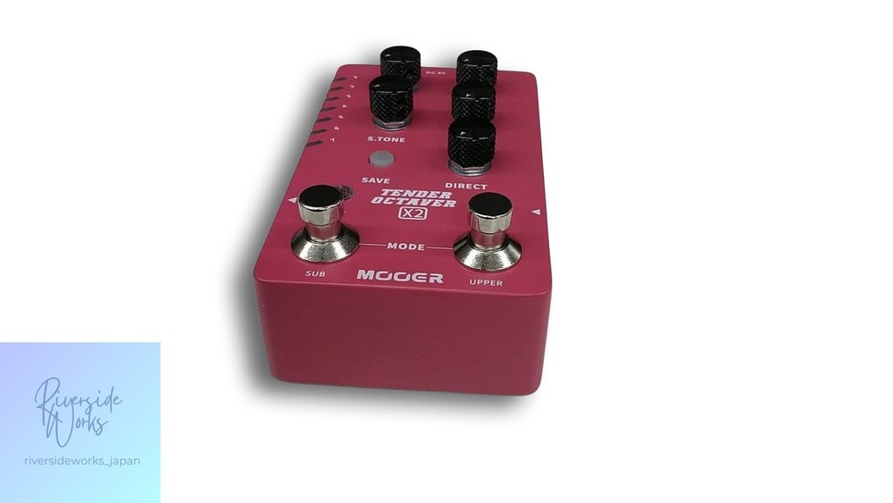 MOOER TENDER OCTAVER Octave Effect Pedal x2 JP