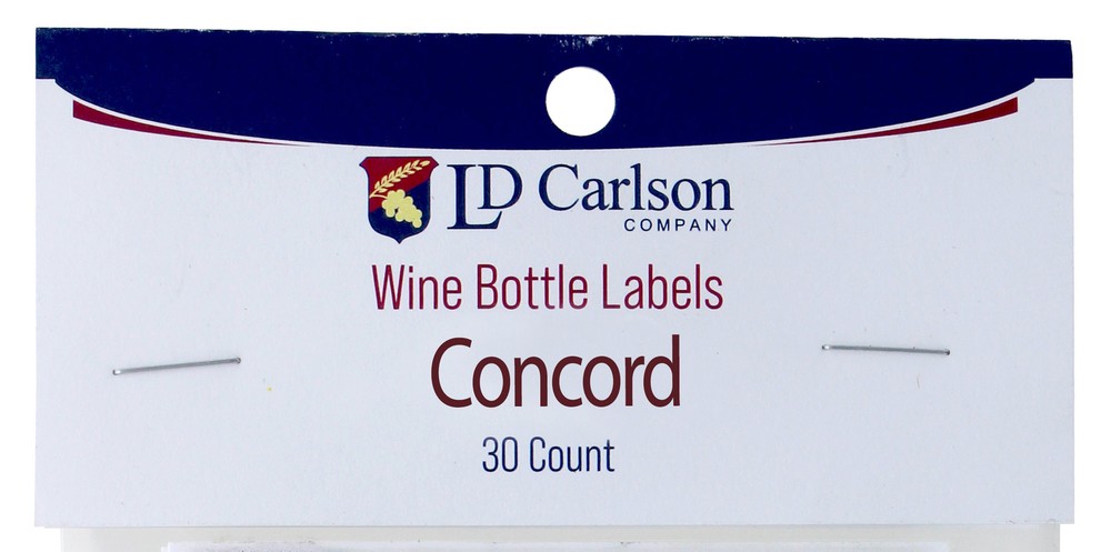 Wine Labels - Concord Fruit