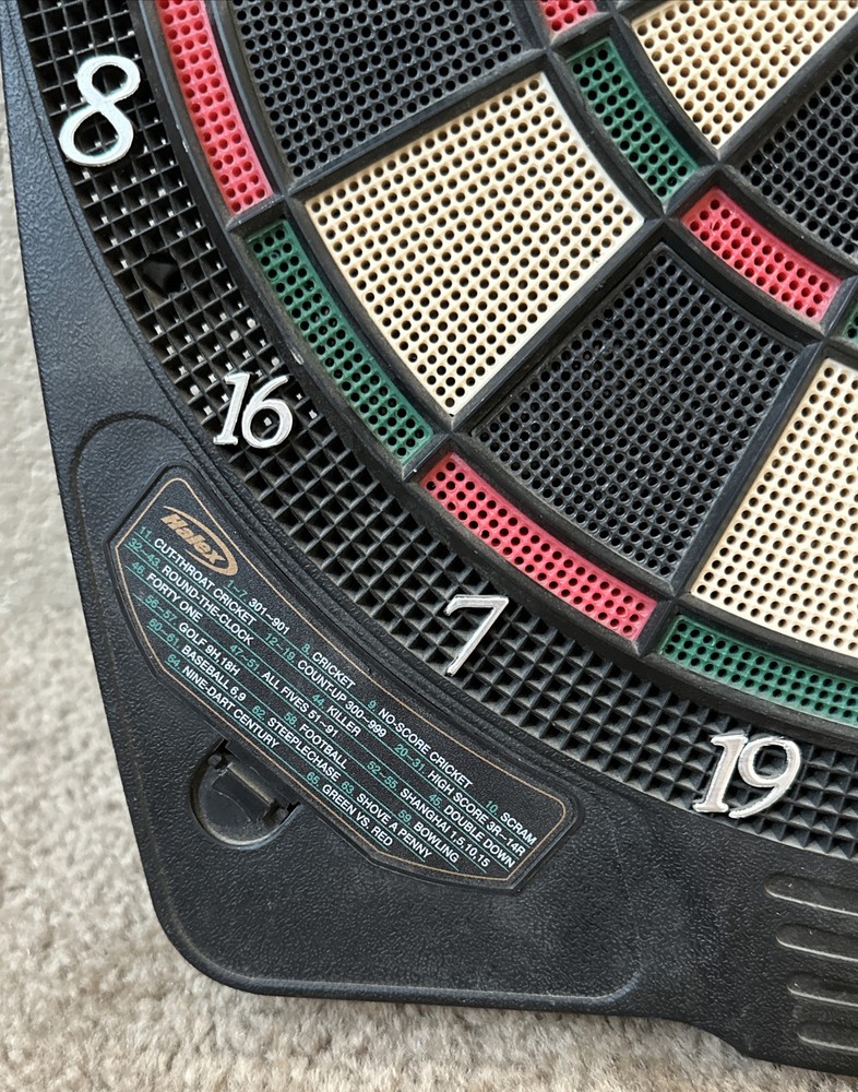 Halex Electronic Dart Board *Tested & Free-Ship*