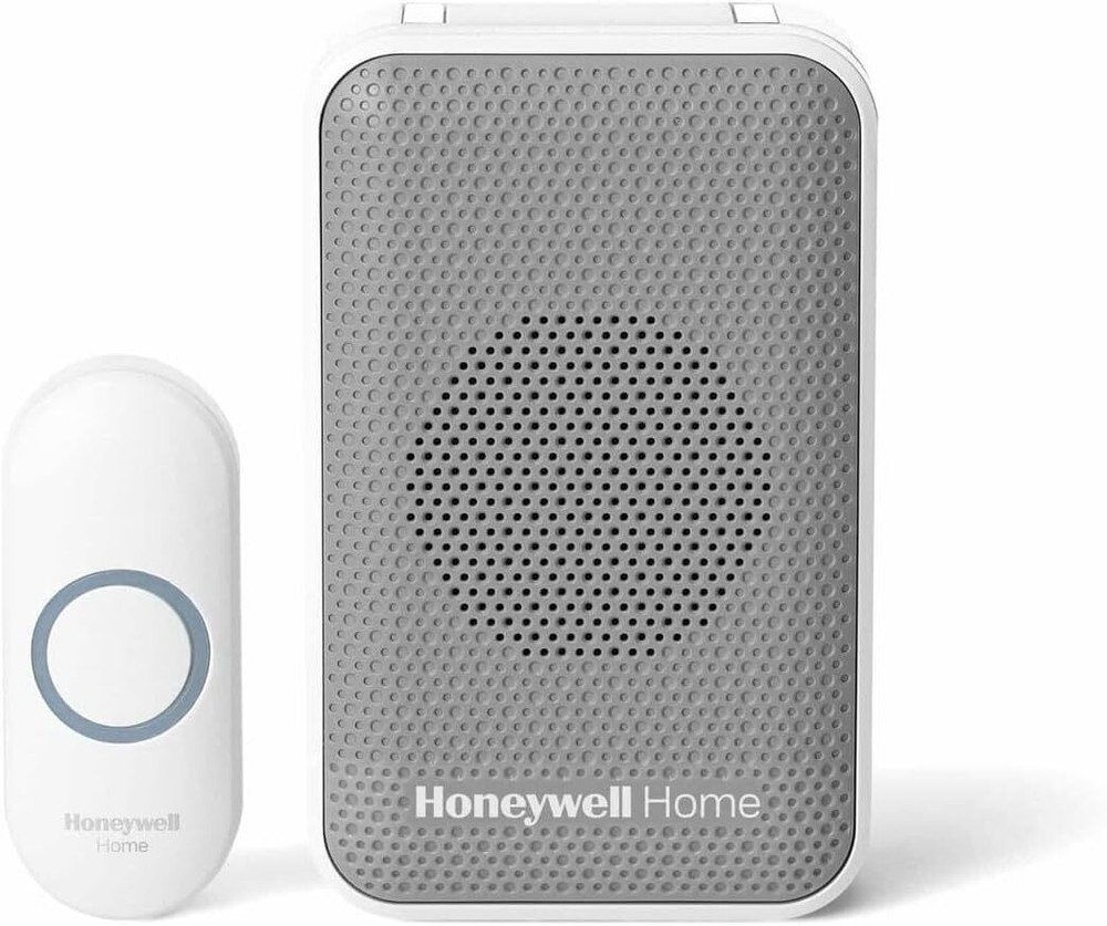 Portable Wireless Doorbell with Push Button & Chimes