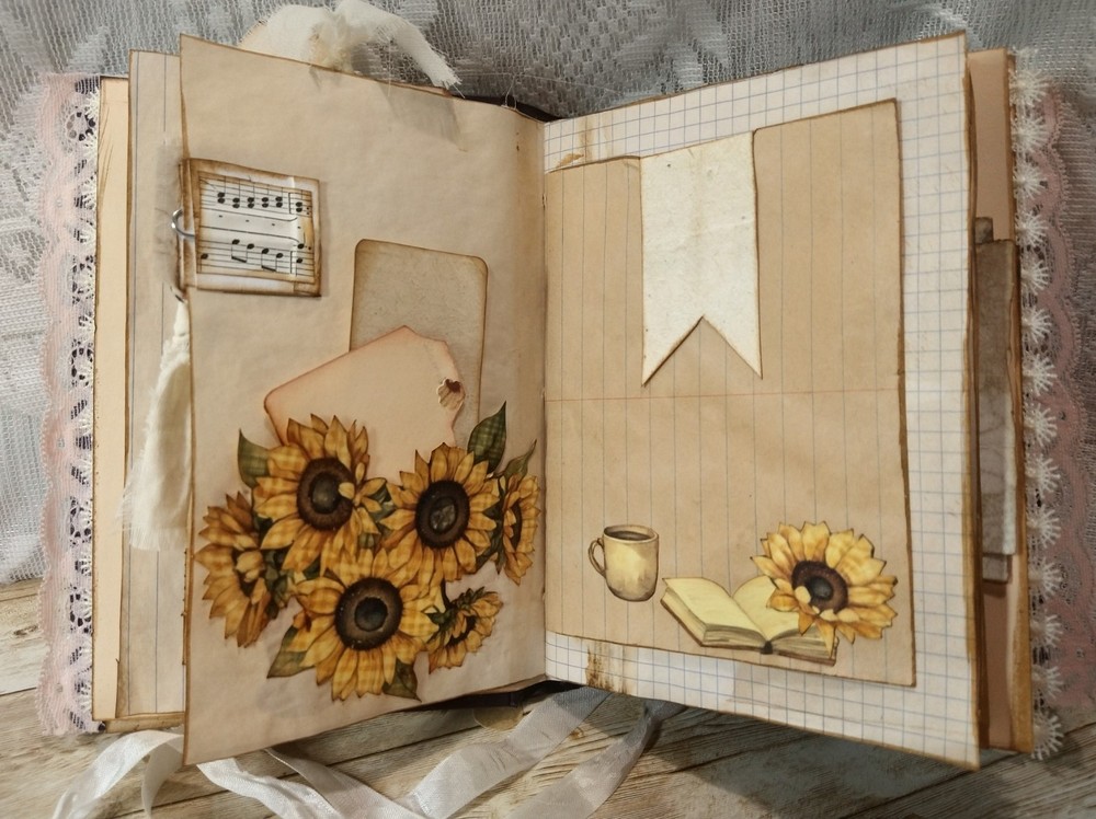 Eclectic Altered Book / Junk Journal