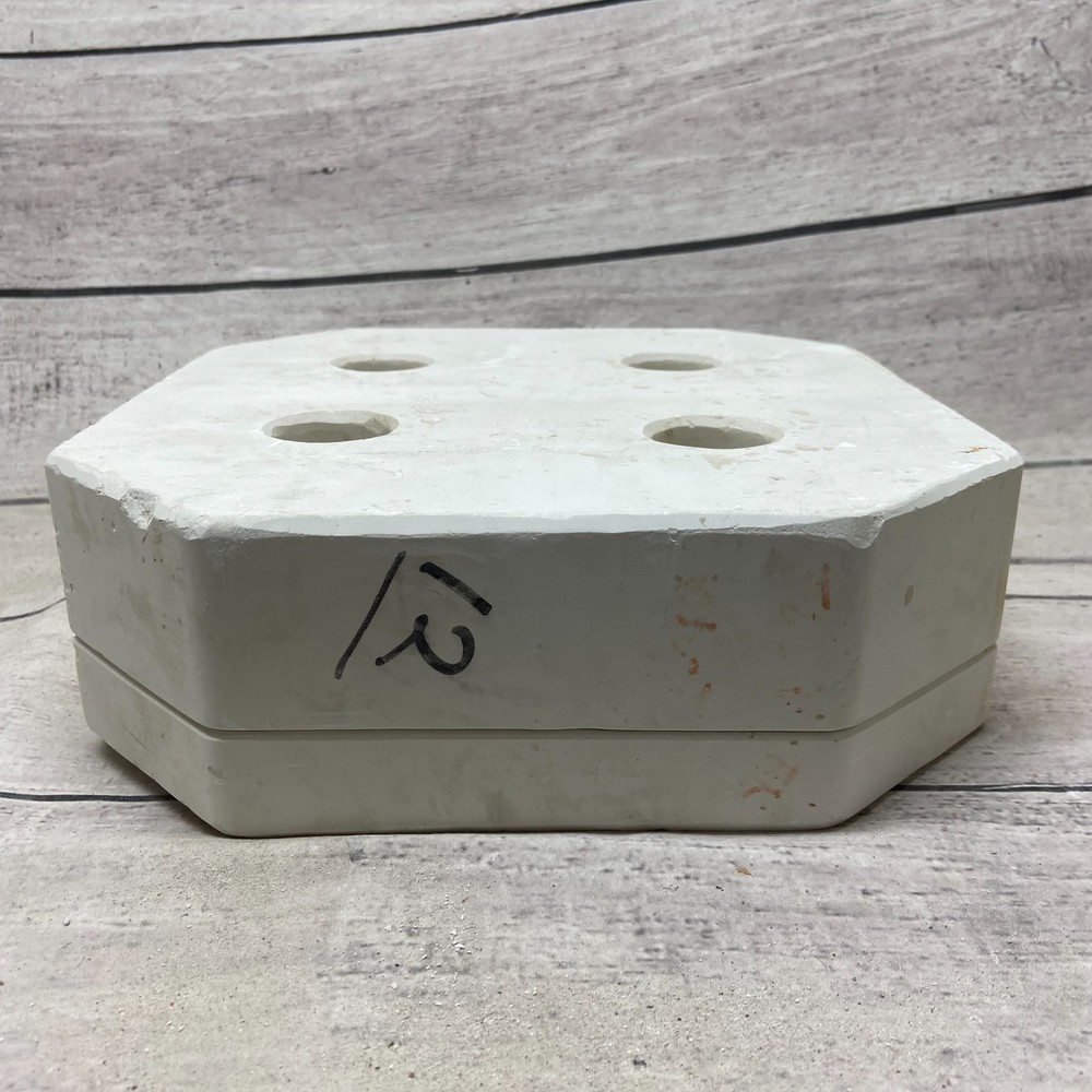 Byron Molds Ceramic Casting Mold Octagonal Tray #B209