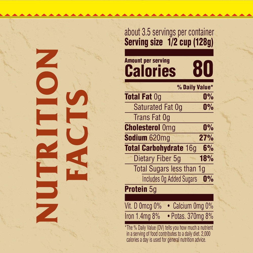 8 Pack No Fat Traditional Refried Beans 16 oz.
