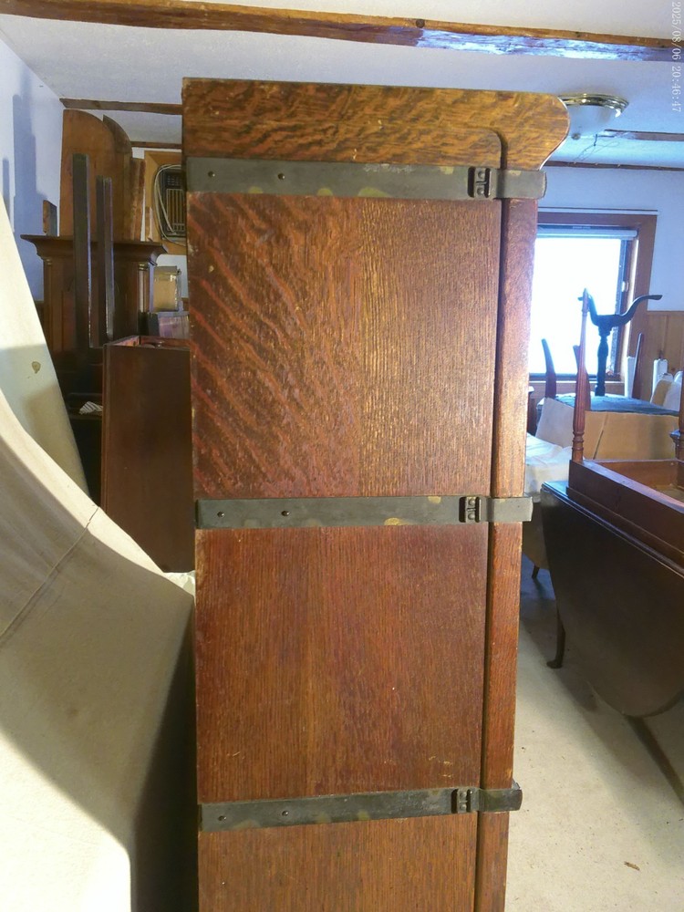 ANTIQUE GLOBE WERNICKE OAK STACKING BOOKCASE