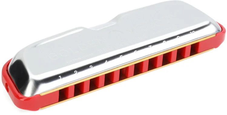 Hohner Golden Melody Harmonica - Key of G Version 2