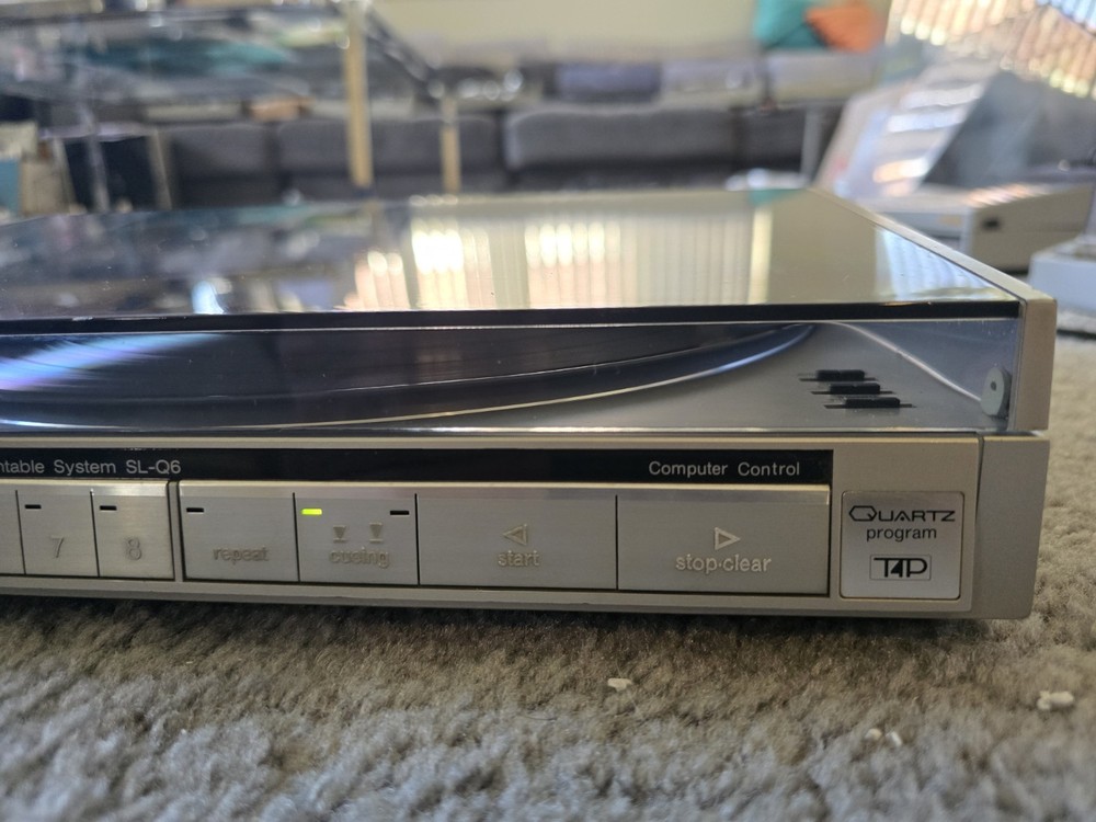 Technics SL-Q6 Direct Drive Programmable Automatic Turntable Serviced