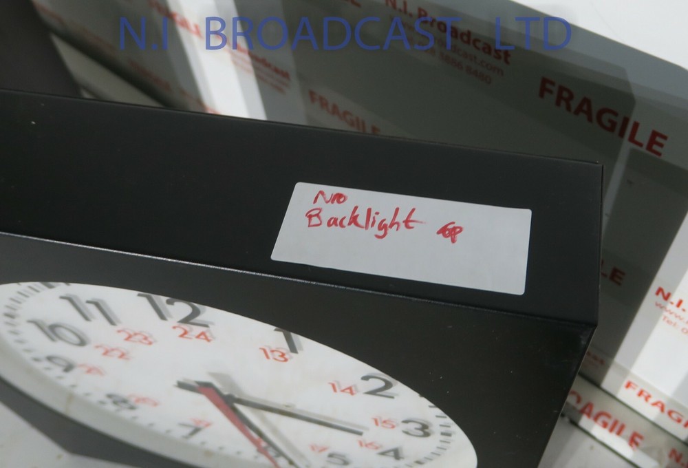 Leitch adc5112l 12inch clock with timecode input and manual