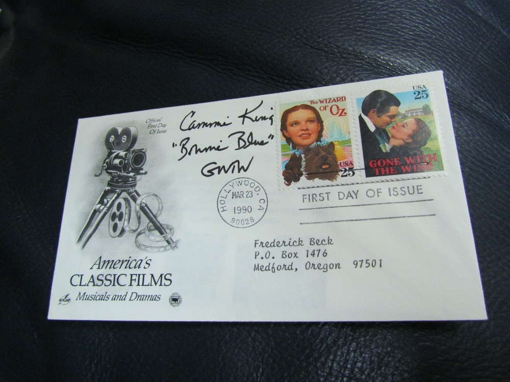 Cammie King Signed Autographed First Day Cover Envelope
