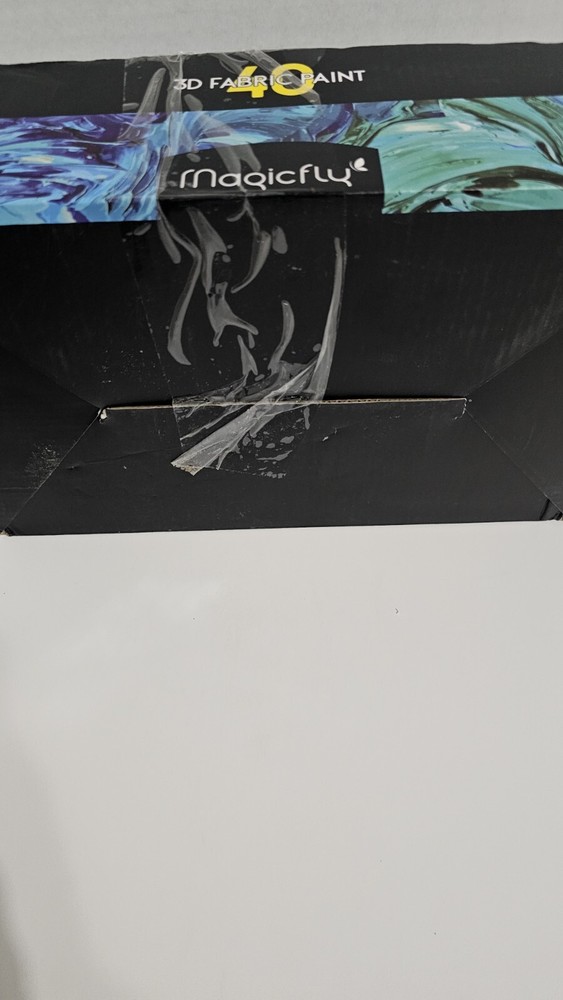 Magicfly 3D Fabric Permanent Paint 39 Colors MISSING 1 COLOR