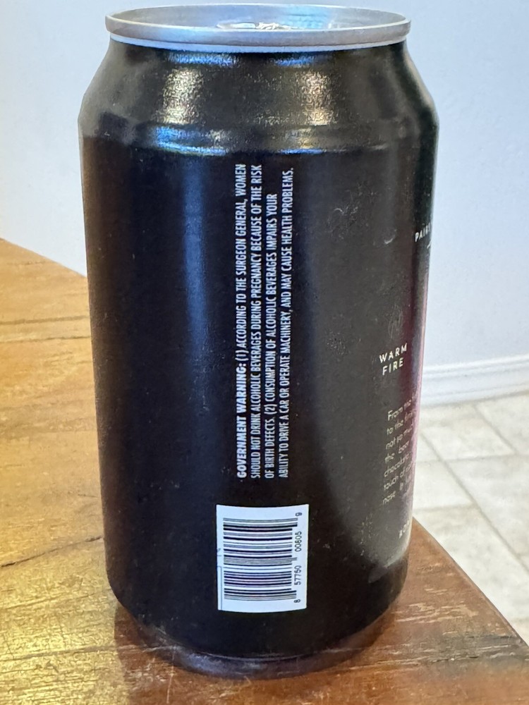 Manhattan Project Black Matter Coffee Stout - Empty Beer Can - Texas