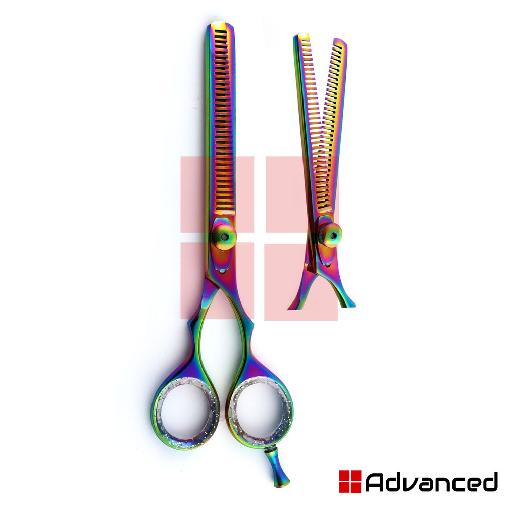Professional Double Thinning Scissors Texture Shears Salon Hairdressing Kit