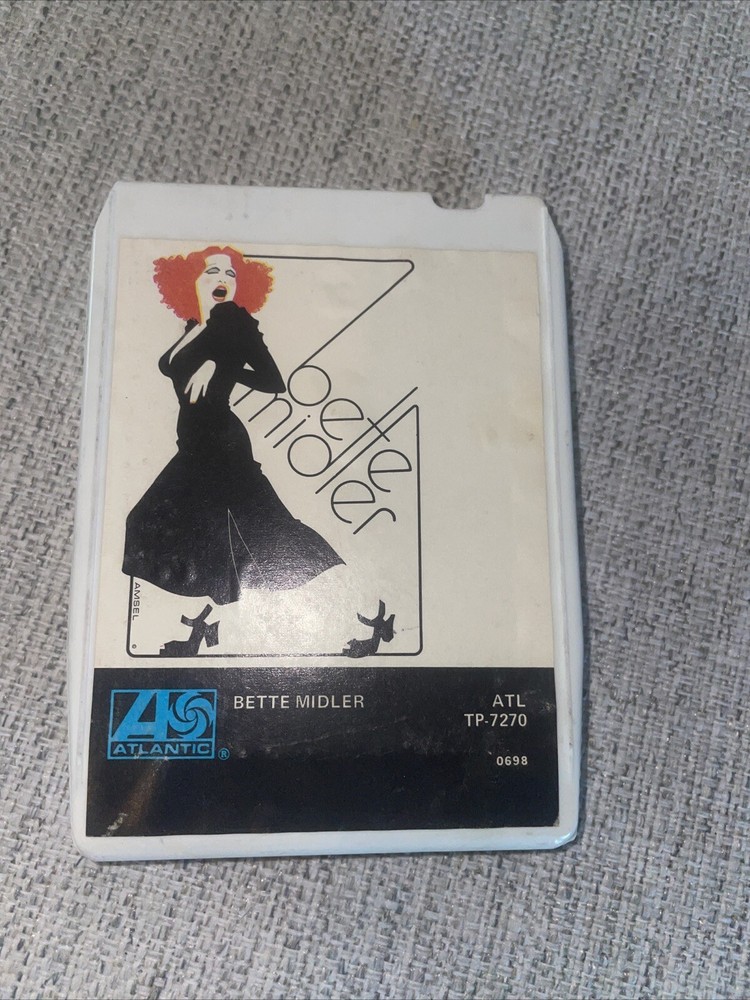 Bette Midler 8 Track Tape Atlantic TP 7270 Box