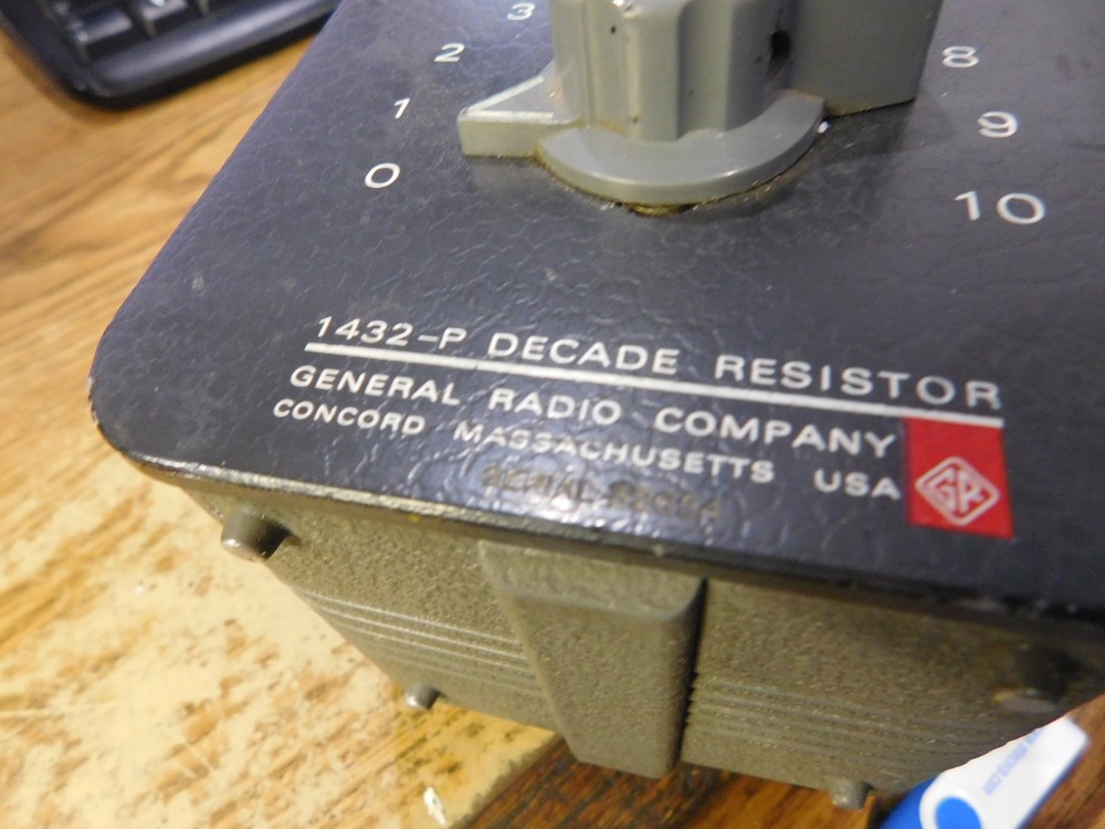 General Radio Model: 1432-P Decade Resistor Device