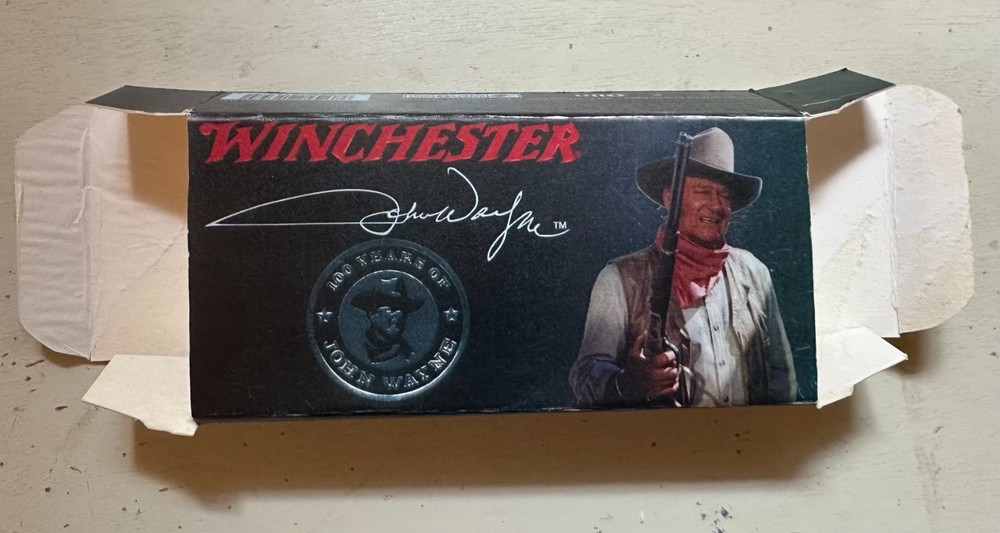John Wayne 30-30 Ammo Box +  Decal