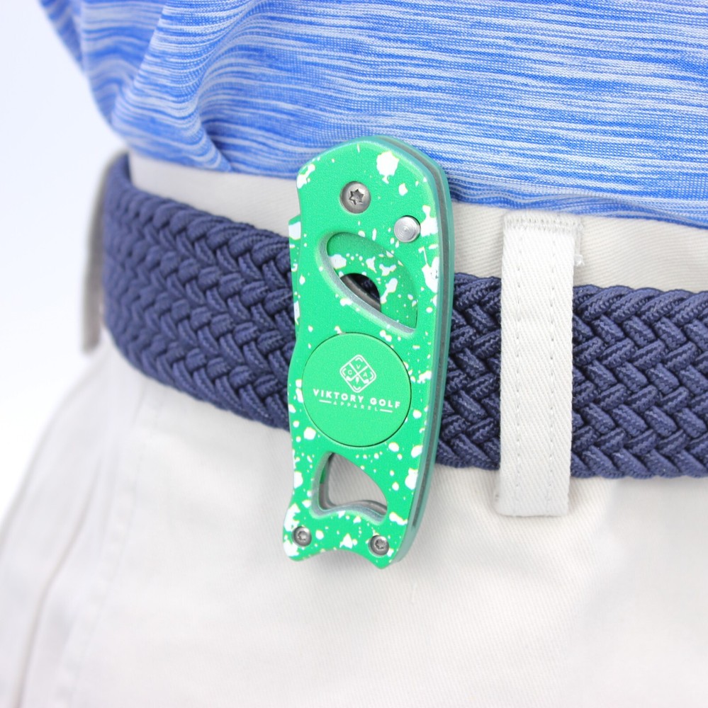 Switch Blade Style Precision Divot Tool – Chaos Edition - Compact & Lightweight